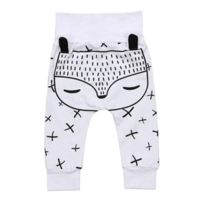 

Baby Kids Boy Girl Harem Pants Animal Printed Toddler Trousers Bottoms Leggings