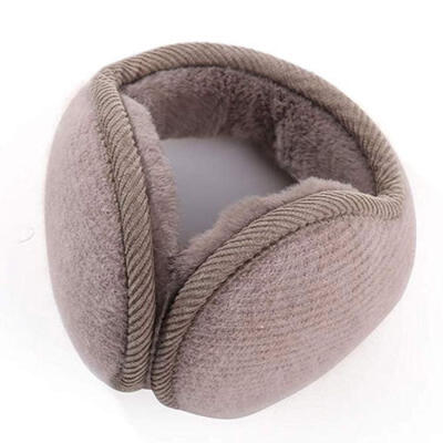

Unisex Winter Plush Ear Pad Back Wear Warmers Earmuffs Solid Headband Alert