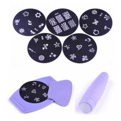 

Nail Art Printer Easy Printing Pattern Stamp Manicure Machine Stamper Tool NEW