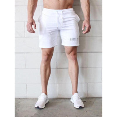 

Summer Men Jogger Training Casual Sport Fitness Gym Shorts Workout Sweatpant uk