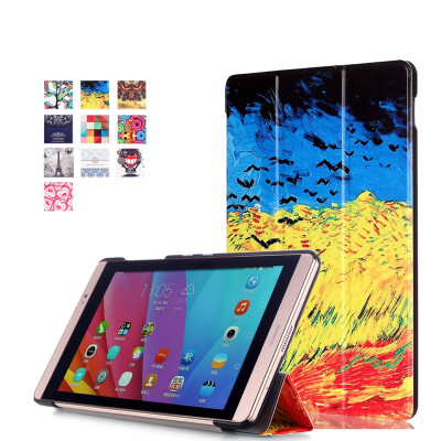 

Fashion silk screen MediaPad M2 tablet case size 8.0 only suitable models for 801 w and 803 l huawei tablet