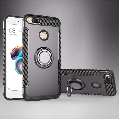 

Fivice Xiaomi Mi 5X case PC metal ring shell magnetic car bracket TPU phone case