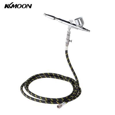 

KKmoon Professional Gravity Feed Double Action Airbrush Set with Hose for Art Painting Tattoo Manicure Spray Model Air Brush Nail