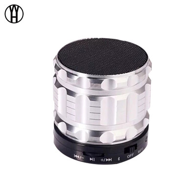 

WH S28 Metal Wireless Bluetooth speaker portable outdoors mini audio bluetooth speaker support TFUSB Universal type