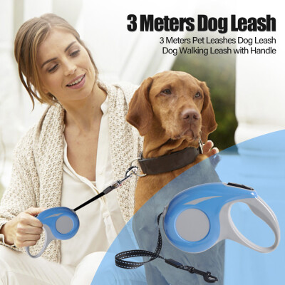 

Pet Leashes Dog Leash Dog Walking Leash with Handle Retractable 5 Meters Dog Training Leash