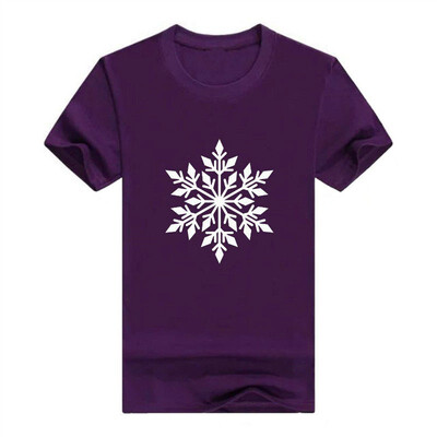 

Winter Snowflake Snowy White Christmas Short Sleeve Mens T-Shirt
