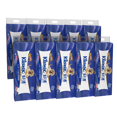 

Kleenex toilet paper flexible pure white three rolls of paper toilet paper 100 capsules 10 10 mention value of family equipment