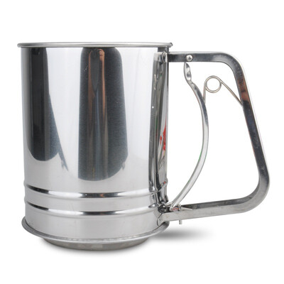 

Thousands of Seiko Flour Sieve Automatic Flour Sieve Hand Pressure Type 3 Sieve Screen Flour Sieve Powder Sieve MFS004
