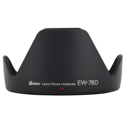 

Rimma (EIRMAI) EW-78D bayonet hood for Canon 18-200 28-200 can be installed
