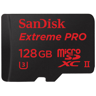 

SanDisk 128GB read speed 275MB / s write speed 100MB / s Extreme speed MicroSDXC UHS-II memory card and USB3.0 card reader U3 Class10 TF card