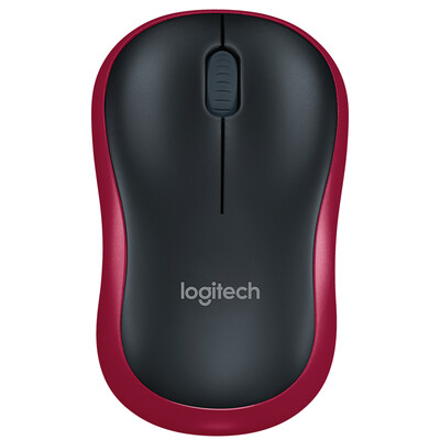 

Logitech Logitech M185 wireless mouse black blue side