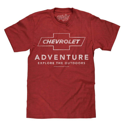 

Chevrolet Adventure T-Shirt - Explore The Outdoors Chevy Shirt