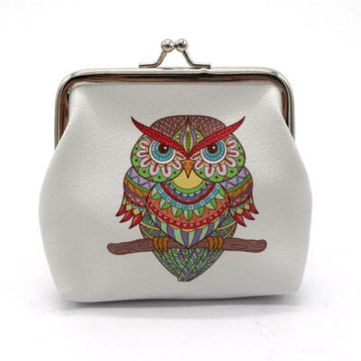 

Cute Women Leather Owl Zipper Wallet Girls Clutch Card Coin Holder Purse Handbag