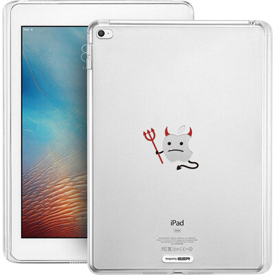 

(ESR) Apple iPad mini4 Чехол / Shell Cartoon Silicone Задний чехол / Dropped Прозрачный мягкий рукав Какая серия Маленький дьявол