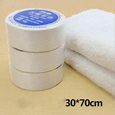 

Magic Mini Compressed Towel Cotton Face Washcloth Travel Reusable Size S L