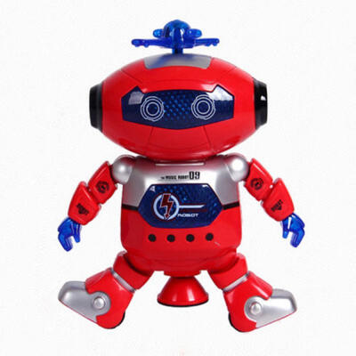 

Space Dancing Robot Toy With Music Light Electronics for Boy Kid Christmas Gifts