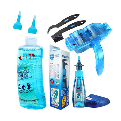 

Zhidong mountain bike cleaning agent bicycle chain lubricant bicycle silicone oil chain oil rust cleaning maintenance kit five-piece