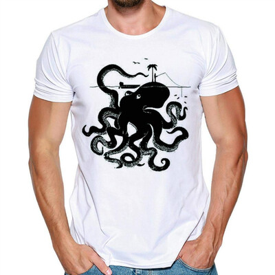 

2018 Mens Print T-Shirt Short-Sleeved T-Shirt Blouse