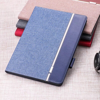 

For new ipad 97" 20172018 Tablet Case Cover Stand canvas Fashion Patchwork Flip Magnet for ipad pro 97" Capa Coque