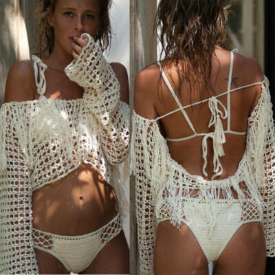 

Ladies Beach " Oberteile bedecken Kaftan Sarong Sommerkleidung Bademode Bikini
