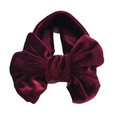 

Girls Kids Baby Cotton Bow Hairband Headband Stretch Turban Knot Head Wrap New