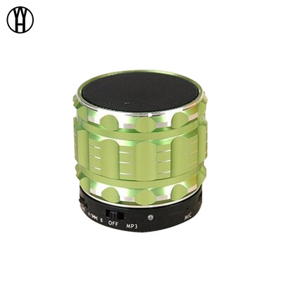 

WH S28 Metal Wireless Bluetooth speaker portable outdoors mini audio bluetooth speaker support TFUSB Universal type