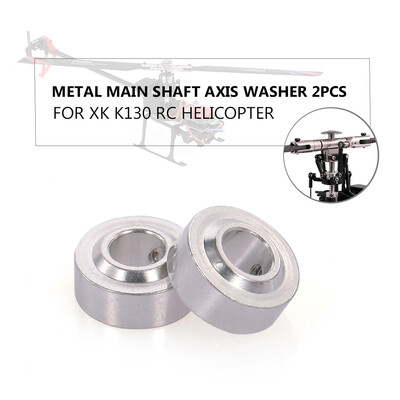 

Metal Main Shaft Axis Washer 2PCS RC Helicopter Part for XK K130 RC Helicopter