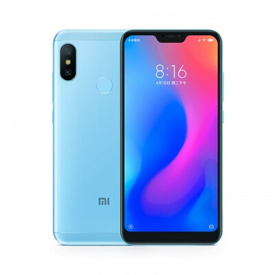 

Original Xiaomi Redmi 6 Pro Mobile Phone 4GB RAM 32GB ROM Snapdragon 625 Octa Core 584" 199 Full Screen Dual AI Camera 4000mAh