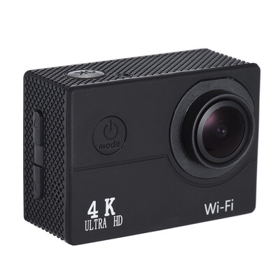 

4K 30fps 16MP WiFi Action Sports Camera 1080P 60fps Full HD 4X Digital Zoom Diving 40m 170° Wide Angle Lens 2" LCD Support Slow M