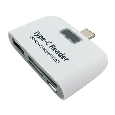

TOFOCO USB 31 Type-c OTG Card Reader Type C USB-C Male To USB 30 OTG TF SD MS Female Adapter For OTG Phone Macbook