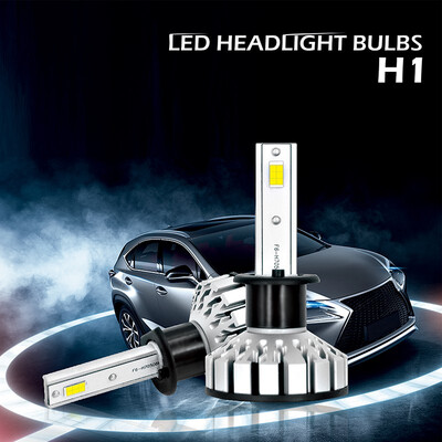 

12V 80W 2PCS Car Headlight Bulb 6000k Super Bright H1 H3 H4 H7 H11 9005 9006 9012 12V LED Headlamp Automobile Fog Lighting