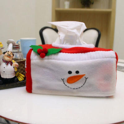 

Xmas Ornament Decoration Party Holiday Christmas Decor Santa Claus Tissue Box UK