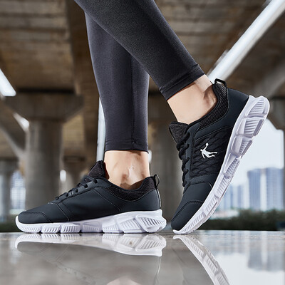 

Jordan womens shoes sports shoes leather wearable lightweight running shoes XM4680230B black white 36