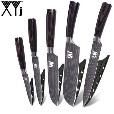 

XYj Stainless Steel Kitchen Knives Set Japanese Kitchen Knife Set Accessories