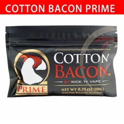 

Cotton Bacon PRIME By Wick N Vape Organic Wicking Material Tasteless