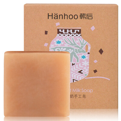 

После того, как Хан (Hanhoo) розовое масло Мыло 80G (мытье масло мыло мыло натуральное мыло ручной работы)