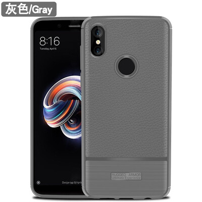 

Fivice XIAOMI Redmi note 5 Pro case Luxury silicone anti-fall lychee phone case