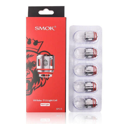 

US 5PCS SMOK TFV12 Baby Prince Replacement Coil Mesh Coil for TFV8 BabyBig Baby