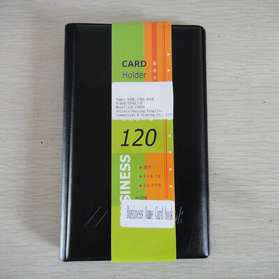 

Yinglite 120 Cards 60 Pockets Profesional Leatherette Business Name Card Holder case name card book