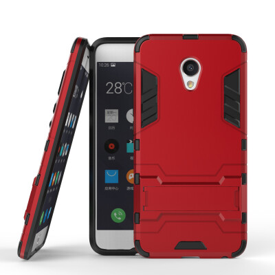 

MOONCASE Meizu MX6 Case Detachable 2 in 1 Hybrid Armor Case Dual-Layer Shockproof Case Cover with Built-in Kickstand for Meizu MX6