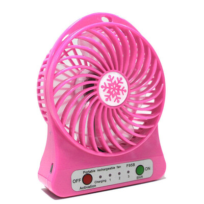 

LED Light Fan Electric Air Cooler Mini Desk USB Fan Fashion Hobbies Desk Personal Fan 3 Speed Mode Flexible Ventilator Bed Office