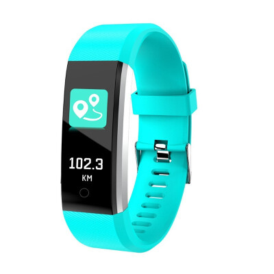 

New upgrade ID115Plus color screen intelligent heart rate&blood pressure bracelet call to remind WeChat push