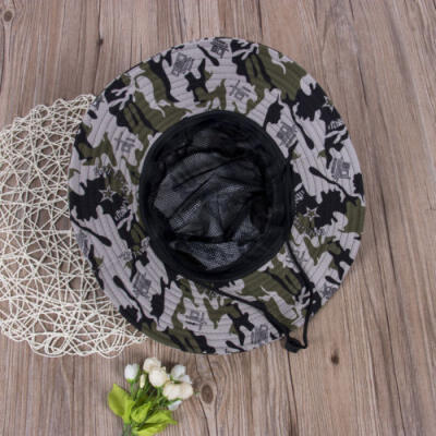 

Military Combat Camo Army Boonie Bush Jungle Sun Hat Outdoor Hiking Fishing Cap