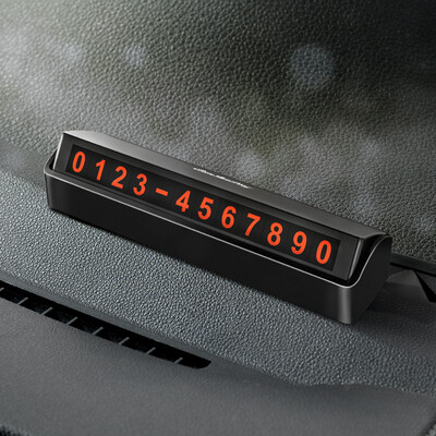 

CarSetCity hidden temporary parking mobile phone number car decoration decoration car sticker CS-83156 black