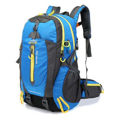 

40L Water Resistant Travel Backpack Camp Hike Laptop Daypack Trekking Climb Back Bags For Men Women