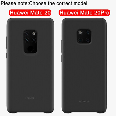 

Huawei Mate 20 Case Original 100 Offical Silicone Soft Protection Back Cover Huawei Mate 20 Pro Case Mate 20 Silicone Cover