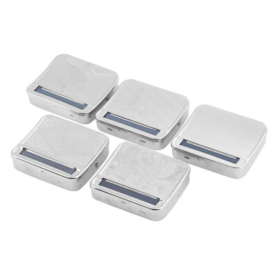

Metal Automatic Cigarette Tobacco Roller Roll Rolling Machine Box Case Tin