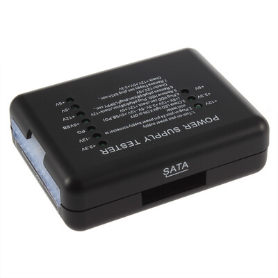 

LED 20/24 Pin PSU ATX SATA HDD Power Supply Tester Checker Meter PC Computer