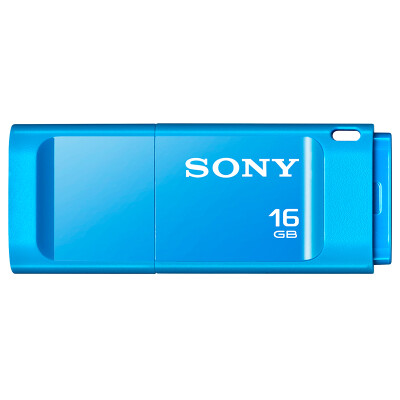 

Sony (SONY) USM8X / L изысканный серия 3.0 высокоскоростной U диск независимый дизайн крышки пыли USB 8GB синий