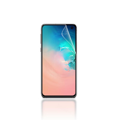 

3 Pack Full Total Protection Transparent HD Clear Film Pane Screen Protector Membrane for Samsung S10 Smudge Dust Proof Slim Desig